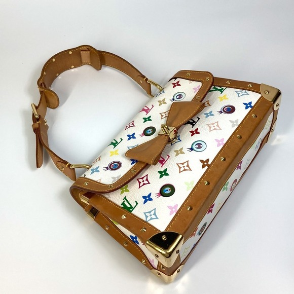 Louis Vuitton Annie Multicolor Shoulder Bag White - Picture 1 of 10